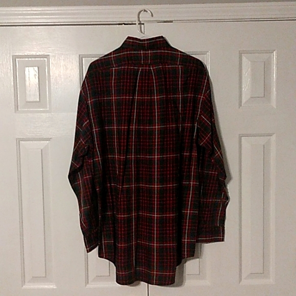 Polo Ralph Lauren Mens Vintage Blare Plaid Button Down Shirt Sz Large - Picture 2 of 3